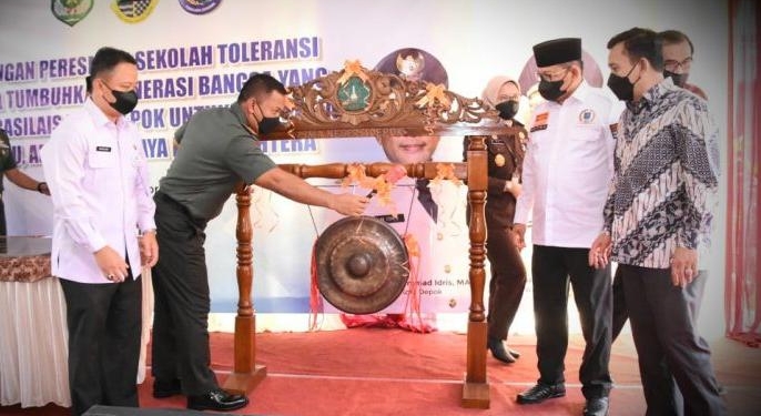 Buktikan Kota Toleran , Depok Kukuhkan Dua Sekolah Toleransi