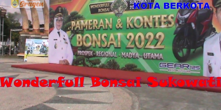 Wonderfull Bonsai Sukowati Ramaikan Hari Jadi Sragen