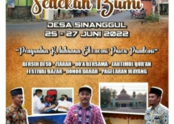 Bazar Tiga Hari Tiga Malam Memeriahkan Sedekah Bumi Desa Sinanggul Merupakan Kearifan Lokal