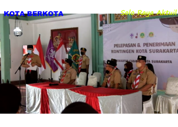 PRAMUKA SOLO SIAP SUKSESKAN KEMAH WIRA KARYA DI REMBANG