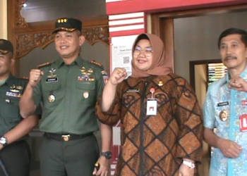 Komandan Korem 074/Warastratama Kolonel Inf. Achiruddin, S.E. melakukan kunjungan ke Kabupaten Sragen