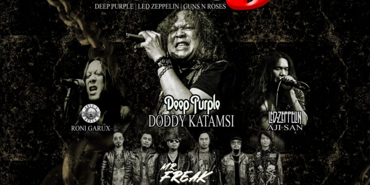 “Atap Coffee & Eatery mengusung Big 3 Legends bersama para Rocker Tanah Air”