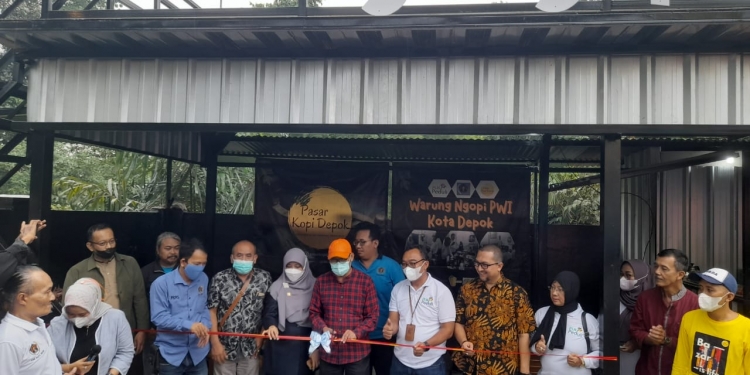 Wakil Walikota Depok,Berikan Apresiasi Berdirinya Warung Ngopi PWI by PLN Peduli