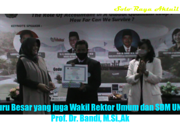 Seminar Nasional & Pengukuhan Alumni Magister Akuntansi UMS Tampilkan Anggota DPD-RI Casytha Kathmandu