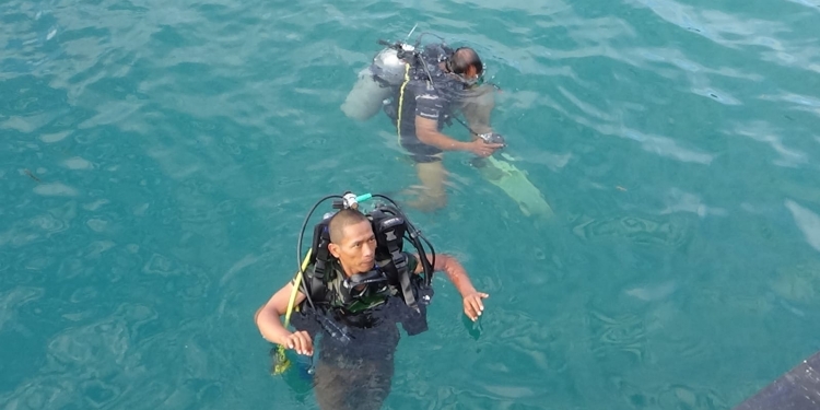 TIM LANAL Semarang Siap Laksanakan Kibar Bendera Di Bawah Laut Karimun Jawa