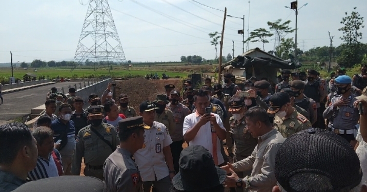 Lahan Sengketa Ditubanan Terdapat Pembangunan Jalan Fasum Pemkab