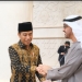 Presiden Joko Widodo dan Presiden Uni Emirat Arab (UEA) Mohammed bin Zayed Al Nahyan (MBZ) meresmikan Masjid Raya Sheikh Zayed Solo