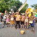Atraksi Suku Asmat Papua Semarakkan CFD Kota Solo