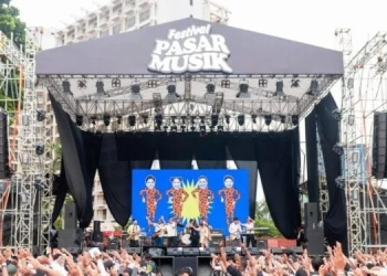 Masyarakat Jakarta di Hibur Dengan Pasar Musik