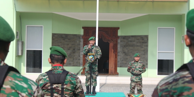 Kodim 0719/Jepara Gelar Upacara Peringati Hari Juang TNI Angkata Darat Ke 77 Tahun 2022