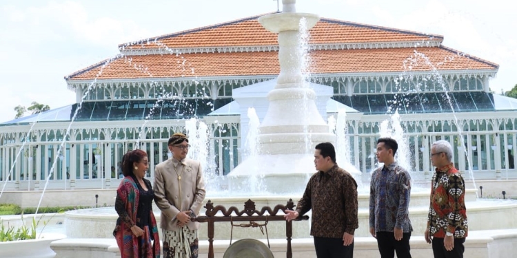 Wisata Baru Kota Solo Pracima Tuin Diresmikan MN X – Erick Thohir dan Gibran