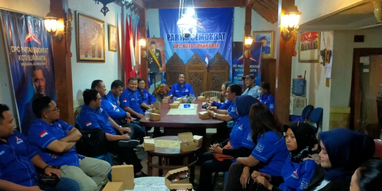 Partai Demokrat Solo Konsolidasi Kumpulkan Bacaleg
