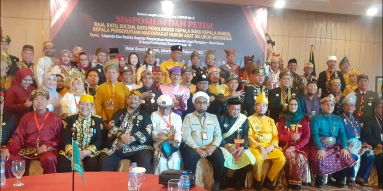 LKPASI Berulang Tahun Ke-III Pemerintah Sudah Merespon Keinginan Para Raja dan Pemangku Adat
