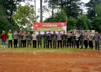 Dukung Program Pemerintah, Kodim 0719/Jepara Bersama Forkopincam Pakis Aji Lakukan Reboisasi