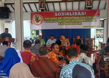 Danramil 02/Kedung Hadiri Sosialisasi Pencegahan Dan Pemberantasan Pungutan Liar