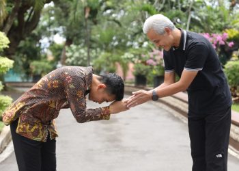 Gibran Solo Sowan Ganjar di Puri Gedeh Pasca Beda Sikap Soal U-20