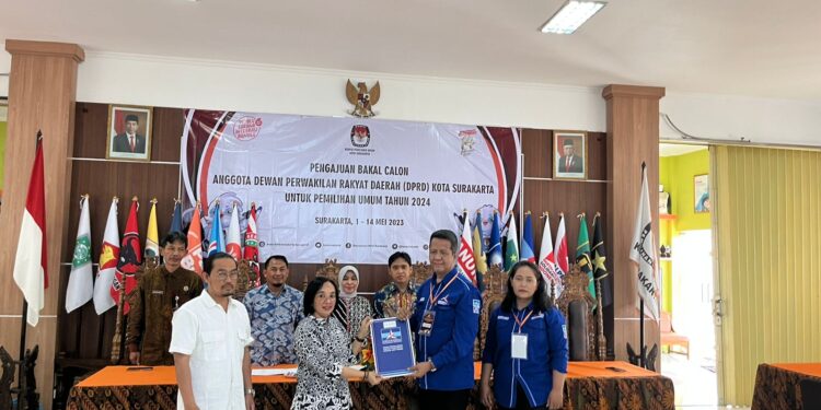 DPC Partai Demokrat Solo Usung 30 Bacaleg untuk Pemilu 2024 , Ini Kata Ketua, Supriyanto, SH