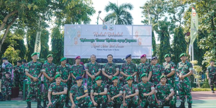 Halal Bihalal Kodim 0719/Jepara, Dandim: Tingkatkan Kekompakkan Antar Instansi, Pupuk Persaudaraan