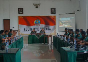 Tim Penilai Lomba Sejati Korem 073/Makutarama, Datangi Kodim 0719/Jepara