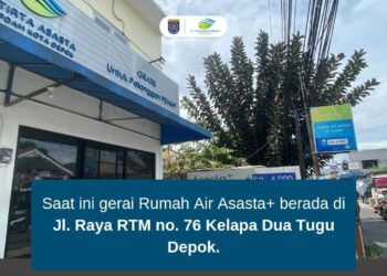 Ini 5 Kecamatan Target Garapan PT Tirta Asasta Depok Tahun 2023