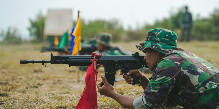 Kodim 0719/Jepara Gelar Latihan Menembak, Pertajam Kemampuan Prajurit