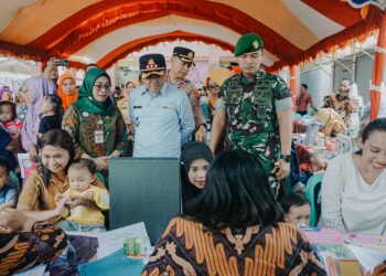 Dandim 0719/Jepara Dampingi Pj. Bupati Buka Launching Sing Ngemati dan Stunting Harus Ditangani Dengan Serius