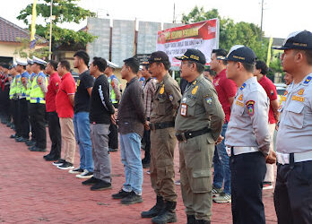 Polres Jepara Terjunkan Ratusan Personil untuk Amankan Malam Takbir dan Liburan Idul Adha 1444 H