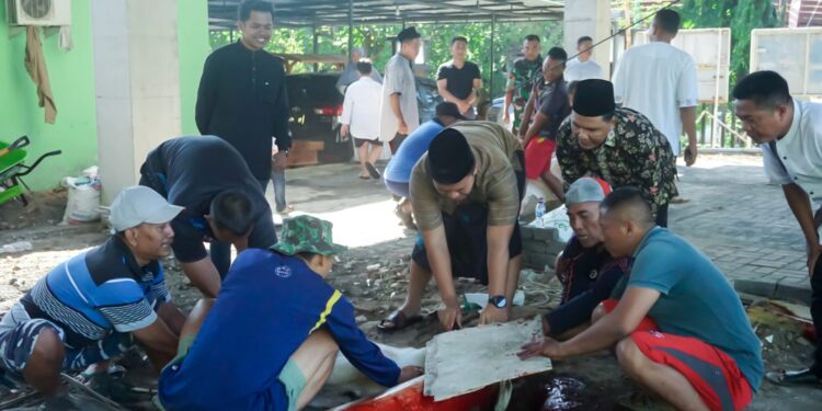 Kodim 0719/Jepara Gelar Penyembelihan Hewan Kurban