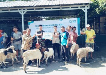 YBM PLN UP 3 Surakarta Tebar Berkah Daging Di Hari Idul Adha