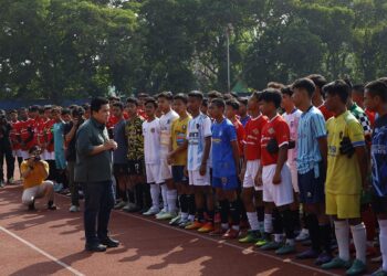 Timnas U-17 PSSI Seleksi di Stadion Sriwedari Solo