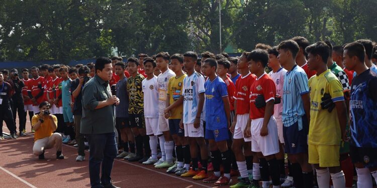 Timnas U-17 PSSI Seleksi di Stadion Sriwedari Solo