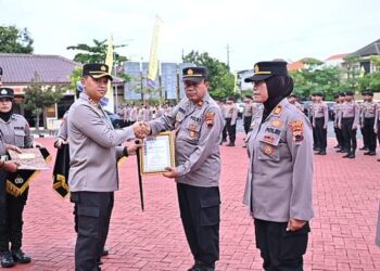 Hari Bhayangkara ke-77, Polsek Kalinyamatan Raih juara 1 Lomba Kebersihan Tingkat Polres Jepara
