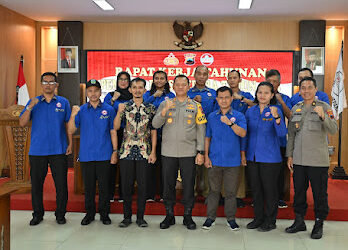 Gelar Rapat Kerja Tahunan PBVSI, Kapolres Jepara : Kita Samakan Visi dan Misi Pembinaan Bibit Atlet