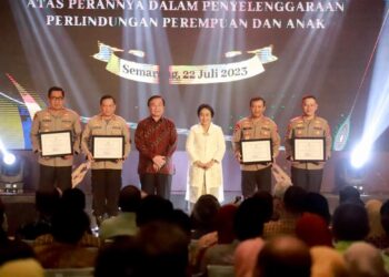 Polda Jawa Raih Penghargaan Atas Komitmen Dalam Mengawal Kasus Yang Melibatkan Anak