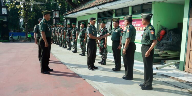 Kodim 0719/Jepara Sambut Kunjungan Tim Post Audit Itdam IV/Diponegoro