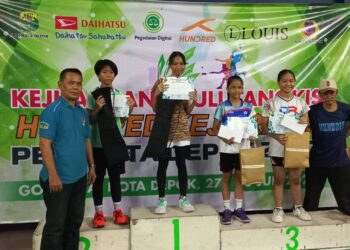 280 Pemain dari 19 Klub Rebutkan Juara  Kejurkot PBSI Depok 2023