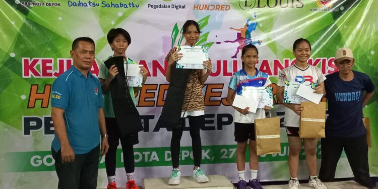 280 Pemain dari 19 Klub Rebutkan Juara  Kejurkot PBSI Depok 2023