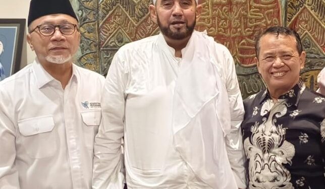 Zulhas Diantar Umar Hasyim Kunjungi Habib Syech dan Pimpinan MTA