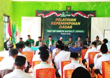 PAC GP Ansor Kecamatan Batealit Gelar Pelatihan Kepimpinan Dasar 