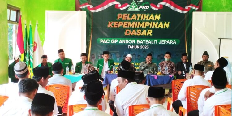 PAC GP Ansor Kecamatan Batealit Gelar Pelatihan Kepimpinan Dasar 