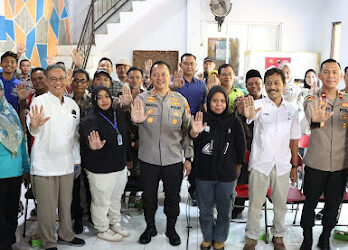 Sambangi Kampung Tangguh Anti Narkoba Petekeyan, Kapolres Jepara Berikan Apresiasi dan Motivasi