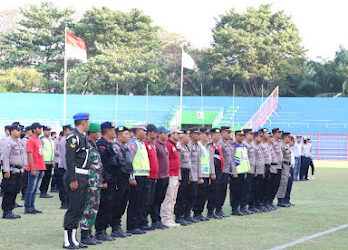 Penutupan Porprov XVI Jateng, Polres Jepara Terjunkan Ratusan Personel Gabungan