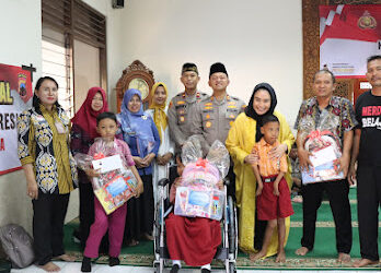 Sambut HUT RI ke-78, Polres Jepara Gelar Doa Bersama hingga Baksos Anak Yatama