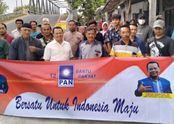 Gayeng Penuh Antusias Konsolidasi Caleg PAN DPR RI ( Umar Hasyim ) Di Talang Bayat Klaten 