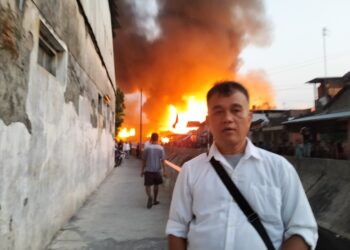 Live Report  (1): Amuk Si Jago Merah di Joyosudiran , Pasar Kliwon Kota Solo , Selasa 3 Oktober 2024