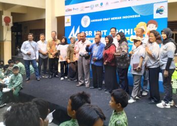 Pelawak Tatang Gepeng Ramaikan Milad Ke-44 Asohi di SD Muhammadiyah 3 Nusukan Solo