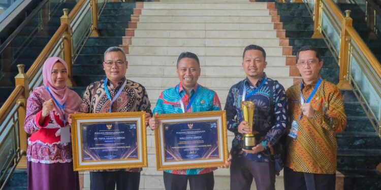 Buktikan Melalui Prestasi, Tirta Asasta Depok Raih Juara 2 BUMD Air Minum Terbaik Tingkat Nasional pada BUMD Award Kemendagri