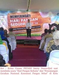 KEDAULATAN PANGAN UNTUK KESEJAHTERAAN RAKYAT INDONESIA