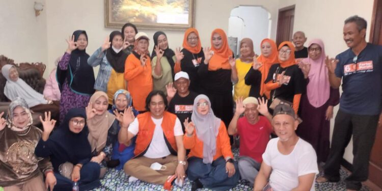 Wisnu Aji Bersama Sukarsih Caleg Partai Buruh Gelar Baksos Pemeriksaan Kesehatan Gratis