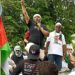 Solidaritas Warga Pasar Kliwon Untuk Gaza Pecah di Gladag, Aksi Free Palestine